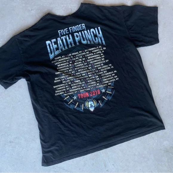 Five Finger Death Punch tshirt - Picture 2 of 5